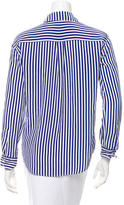 Thumbnail for your product : Sandro Silk Button-Up Top
