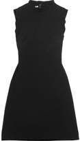 Miu Miu - Open-back Cady Mini Dress - Black
