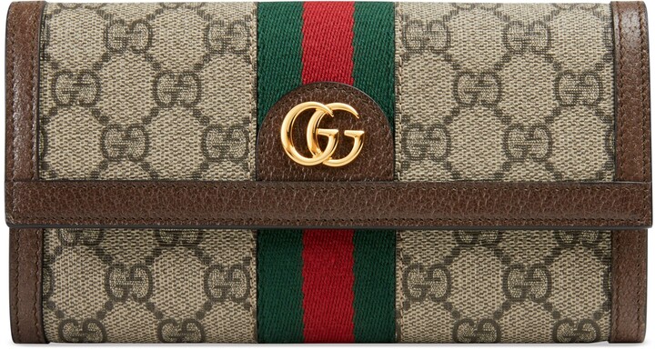 gucci stripe wallet