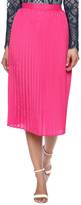 Pink Pleated Skirt - ShopStyle