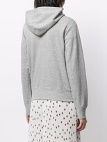 Thumbnail for your product : Comme des Garçons PLAY Heart-appliqué zipped hoodie