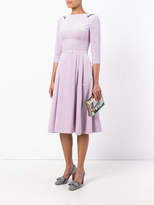 Thumbnail for your product : Olympia Le-Tan scissor appliqué dress