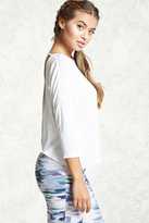 Thumbnail for your product : Forever 21 Active Twisted Open Back Top
