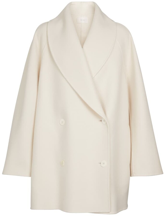 The Row Polli wool-blend coat - ShopStyle