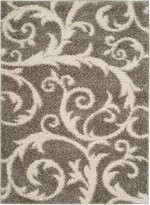 Thumbnail for your product : Safavieh New York Shag Light Gray 6'7" X 6'7" Square Area Rug