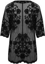 Thumbnail for your product : M&Co Crochet lace embroidered kimono