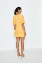 Thumbnail for your product : Coast Deep V-Neck Embroidered Mini Dress
