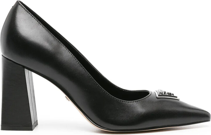 GUESS USA 85mm Barson leather pumps