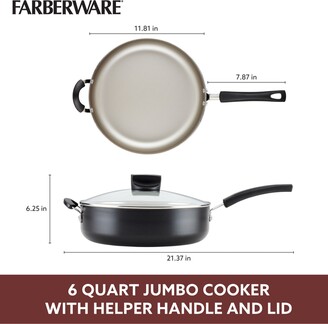 Farberware Smart Control Aluminum Nonstick Jumbo Cooker & Lid