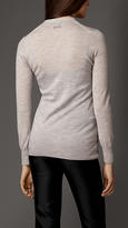 Thumbnail for your product : Burberry Merino Wool Cardigan