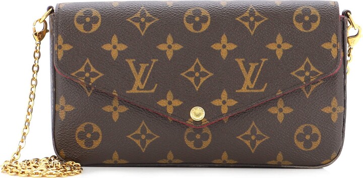 Louis Vuitton Pallas Clutch Monogram Canvas - ShopStyle