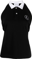 Thumbnail for your product : Lourdes Rear-Tie Polo Shirt