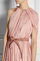 Thumbnail for your product : Lanvin Draped satin-jersey gown