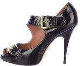 Thumbnail for your product : Giuseppe Zanotti Patent Sandals