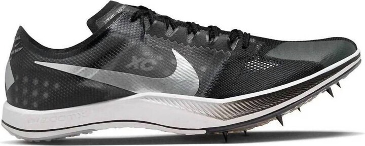 Nike Men's Zoom X Dragonfly Xc Cross Trainer Shoes In Black/metallic Silver