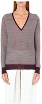 Thumbnail for your product : Joseph Stripe cashmere jumper