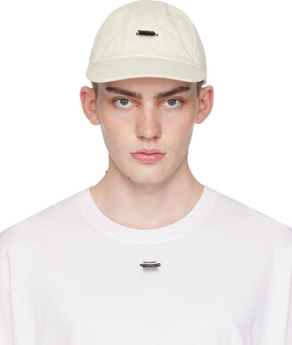 帽子 doublet / CAP WITH BOTTLE OPENER Buy Doublet men grey gray cap with a bottle opener for $300
