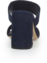 delaney block heel mule
