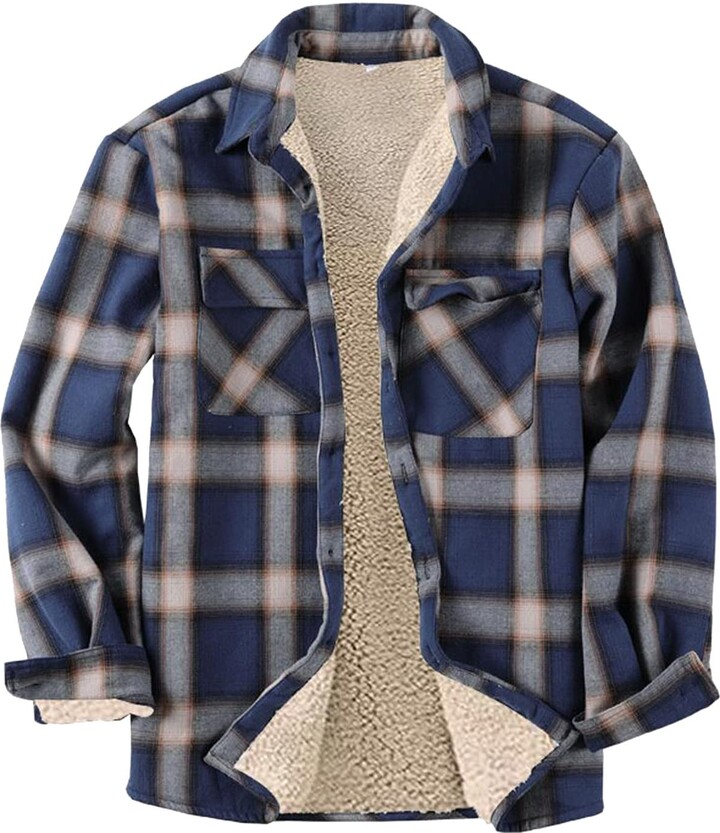 lined lumberjack shirt