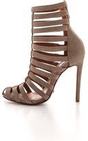 Thumbnail for your product : Schutz Faisa Suede Cage Sandals