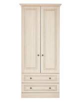 Thumbnail for your product : Consort Furniture Limited Aragon 2 Door 2 Drawer Wardrobe