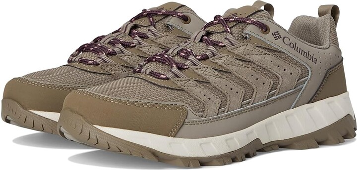 Columbia Strata Trailtm Low Women's Shoes Kettle/Blush Rose : 8 B - Medium Leather