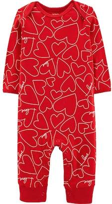 Carter's Unisex Baby Valentine's Day Jumpsuit
