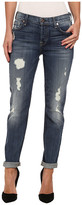 Thumbnail for your product : 7 For All Mankind Josefina w/ Rolled Hem in Slim Illusion Aggressive Atlas Blue 2