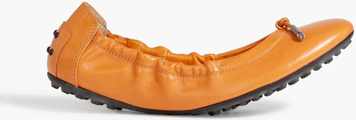 Tod's Dee leather ballet flats