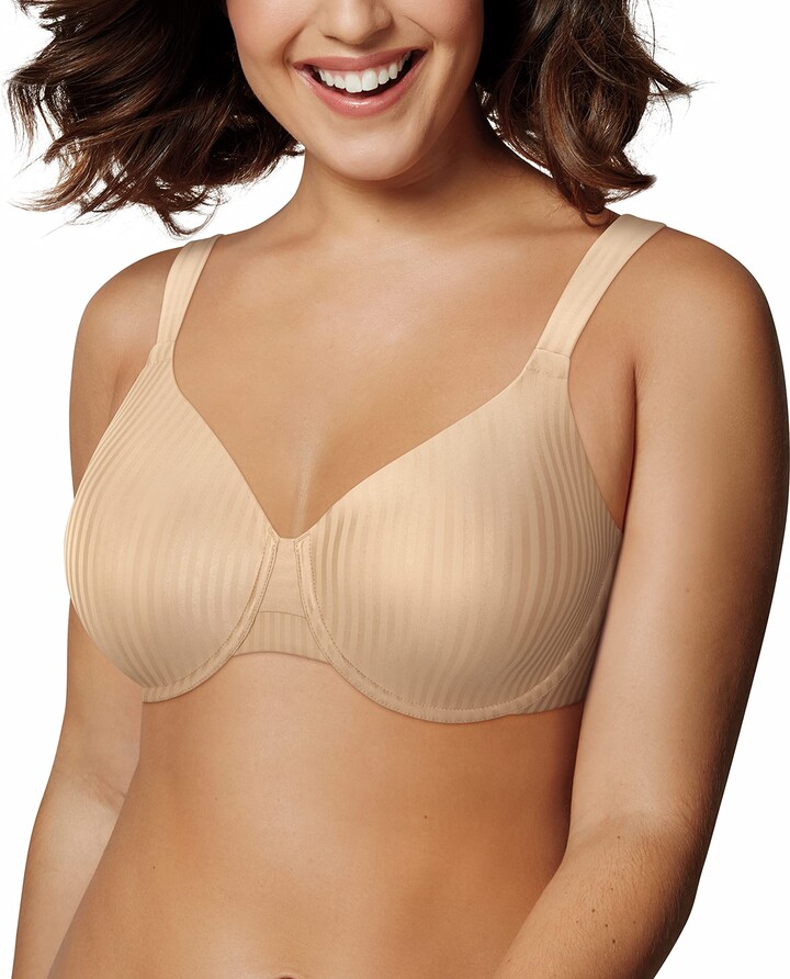 PLAYTEX Women's 18 Hour Silky Soft Smoothing Wireless Bra Us4803 Available  with 2-Pack Option, Nude, 36B : : Fashion