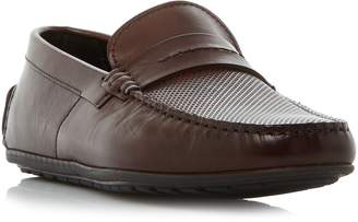 HUGO BOSS Dandy moccasin perforated saddle loafers