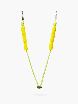 Loewe Paula's Ibiza - Floaters Foam And Cord Glasses Chain - Yellow
