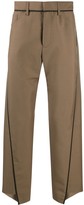 Thumbnail for your product : Lanvin Asymmetrical Seam Trousers