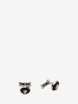 Thumbnail for your product : Alexander McQueen Skull Stone Cufflinks