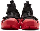 Thumbnail for your product : Nike Black and Red MMW Edition Free TR 3 SP Sneakers