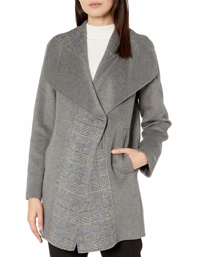tahari wool coat