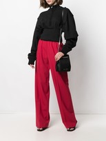 Thumbnail for your product : Alyx Cropped Zip-Front Sweatshirt