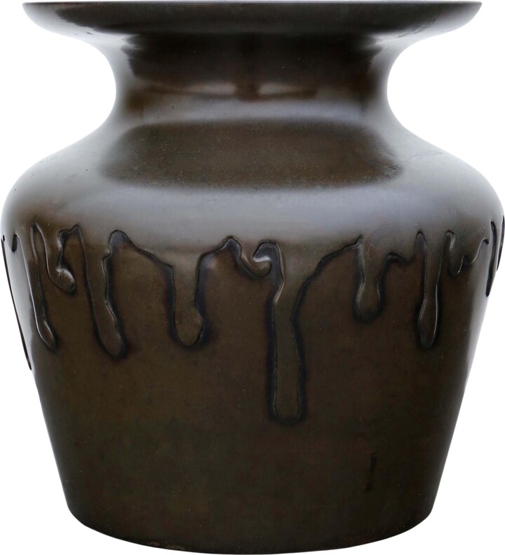 1stDibs Antique Oriental Japanese Large Fine Quality Bronze Tsubo Vase Meiji, C1880