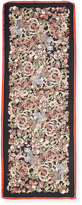 Thumbnail for your product : Roberto Cavalli Jean Printed Silk Stole, Black/Red