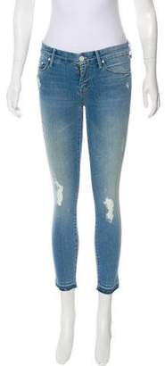 Mother Mid-Rise Skinny Jeans