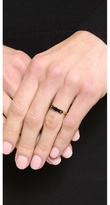 Thumbnail for your product : Marc by Marc Jacobs Enamel Plaque Ring