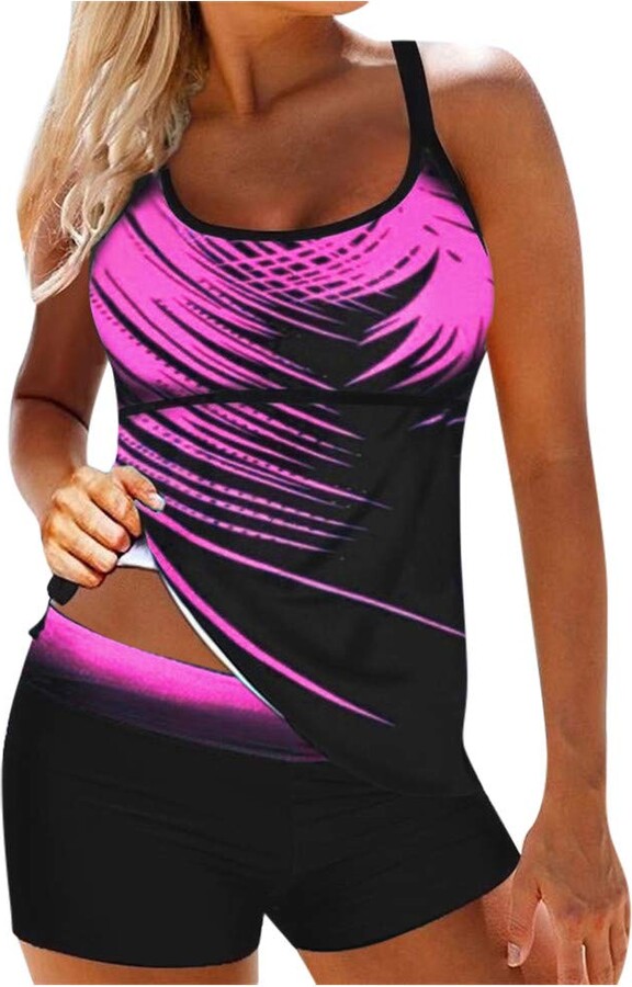MVNSFEW Swimming Costume Dress Swimwear for Older Women UK Ladies