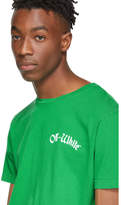 Thumbnail for your product : Off-White Off White Green College T-Shirt