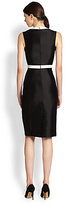 Thumbnail for your product : Carolina Herrera Night Collection Cotton/Silk Cocktail Dress