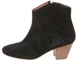 Thumbnail for your product : Isabel Marant Dicker Suede Ankle Booties