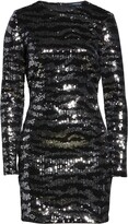 Thumbnail for your product : French Connection Ebba Sequin Tiger Stripe Long Sleeve Sheath Dress