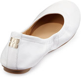 Thumbnail for your product : BCBGMAXAZRIA Molly Slip-On Nappa Flat, White