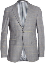 Thumbnail for your product : Michael Bastian Slim-Fit Prince Of Wales Check Wool Blazer