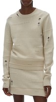 Thumbnail for your product : Helmut Lang Distressed Crewneck Sweater