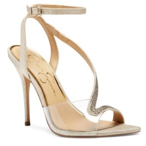 jessica simpson shoes gold heels